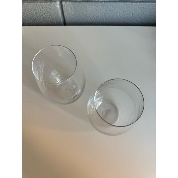 Mikasa Julie Stemless Wineglass Set of 2 - Picture 2 of 3